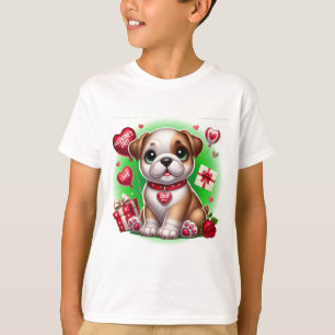 Puppy Valentine 007 T-Shirt