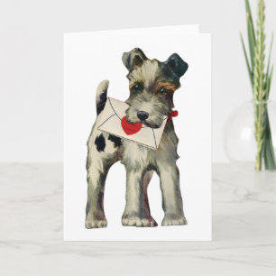 Puppy Valentine's Day Card