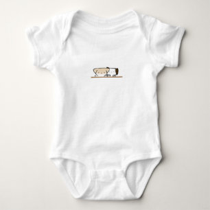 Puppy's torso baby bodysuit