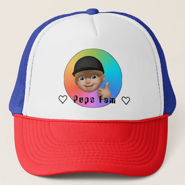 Pups Fam Logo Hat (Front)