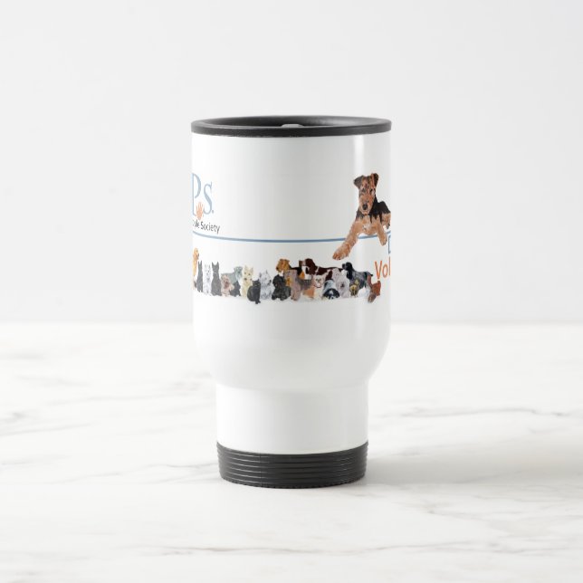 PUPs Logo Merchandise Travel Mug (Center)