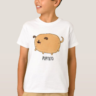 Puptato Funny Puppy Potato Pun  T-Shirt