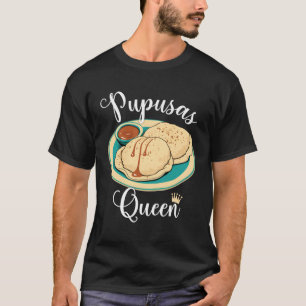 Pupusas El Salvador Salvadorian Food Salvi Guanaco T-Shirt