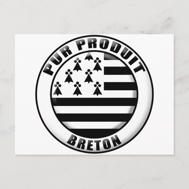 Pur produit Bretagne Postcard (Front)