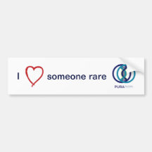 PURA I Love Someone Rare bumper sticker