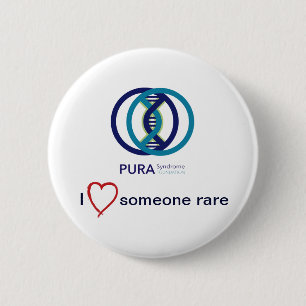PURA I Love Someone Rare button badge
