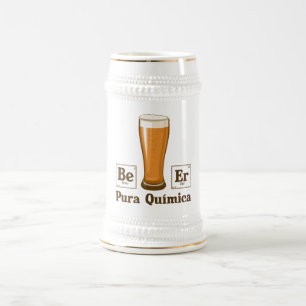 Pura Quimica Beer Stein