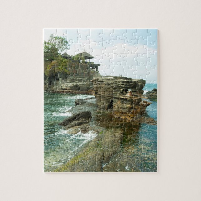 Pura Tanah Lot, Temple on the Rock, Bali Jigsaw Puzzle (Vertical)