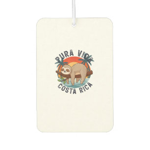 Pura Vida Beach Costa Rica Tropical Sunset Nature  Car Air Freshener