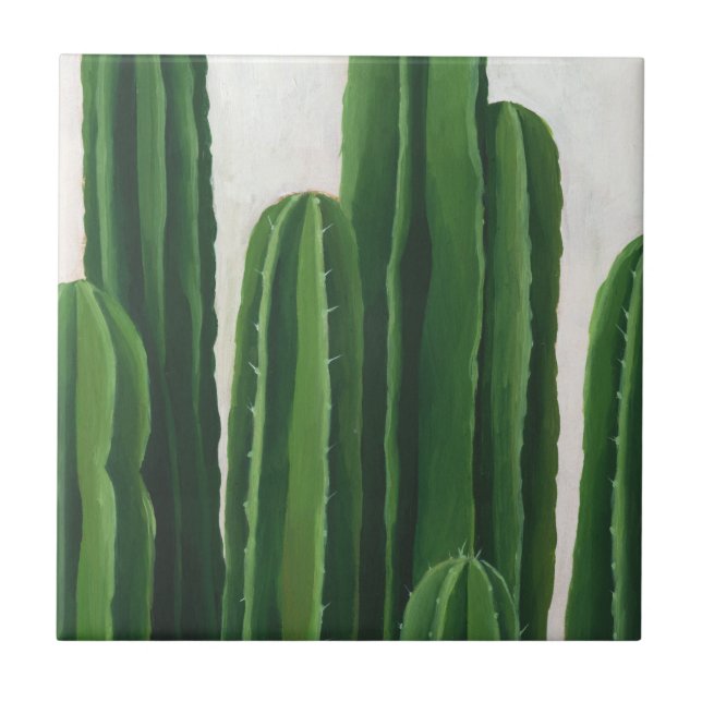 Pura Vida - Cacti Group Tile (Front)