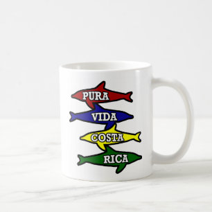 Pura Vida Costa Rica Coffee Mug