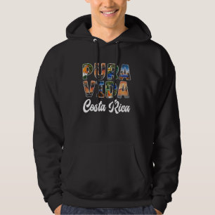 Pura Vida Costa Rica Souvenir - Cool Central Ameri Hoodie