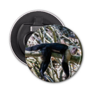 Pura vida for White headed capuchin monkey Bottle Opener