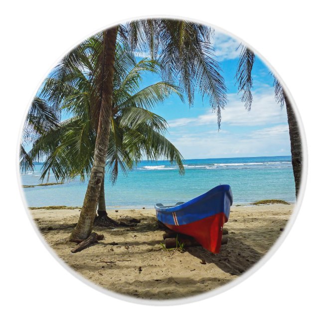 Pura Vida in Costa Rica - Central America Ceramic Knob (Front)