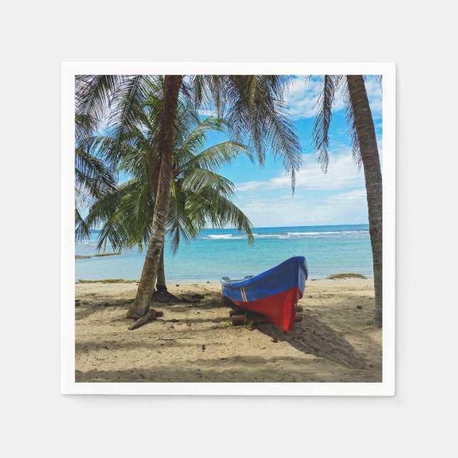 Pura Vida in Costa Rica - Central America Napkin (Front)