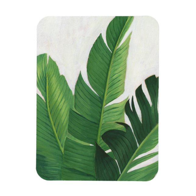 Pura Vida - Tropical Leaves Magnet (Vertical)