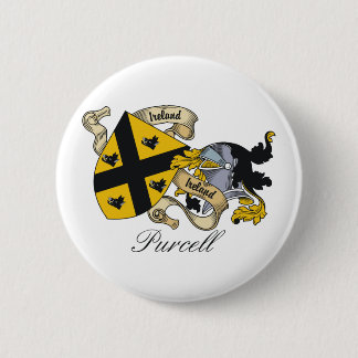 Purcell Family Crest 6 Cm Round Badge