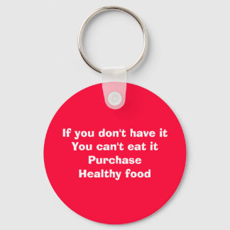 Purchase healthy food key ring