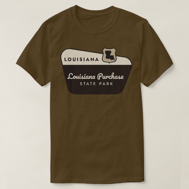 Purchase State Park Welcome Sign T-Shirt (Design Front)