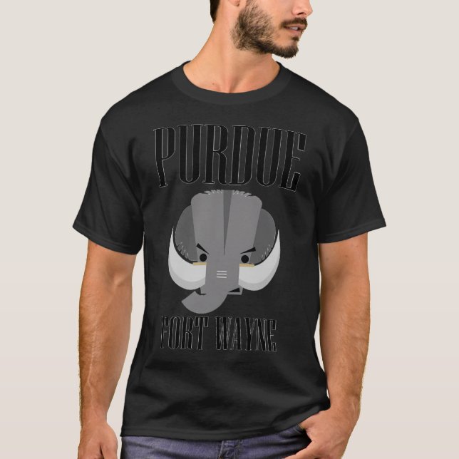 Purdue Fort Wayne Mastodon General T-Shirt (Front)