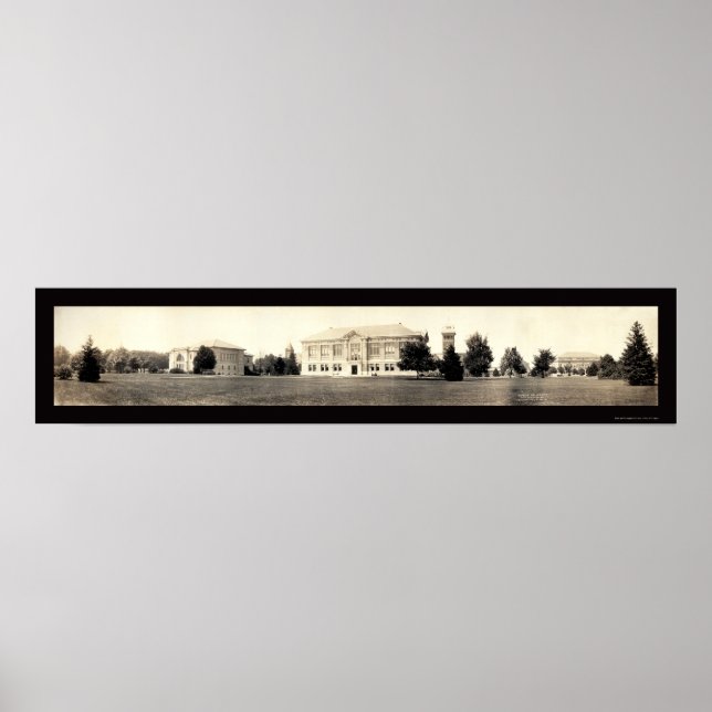 Purdue South Campus Photo 1913 Poster (Front)