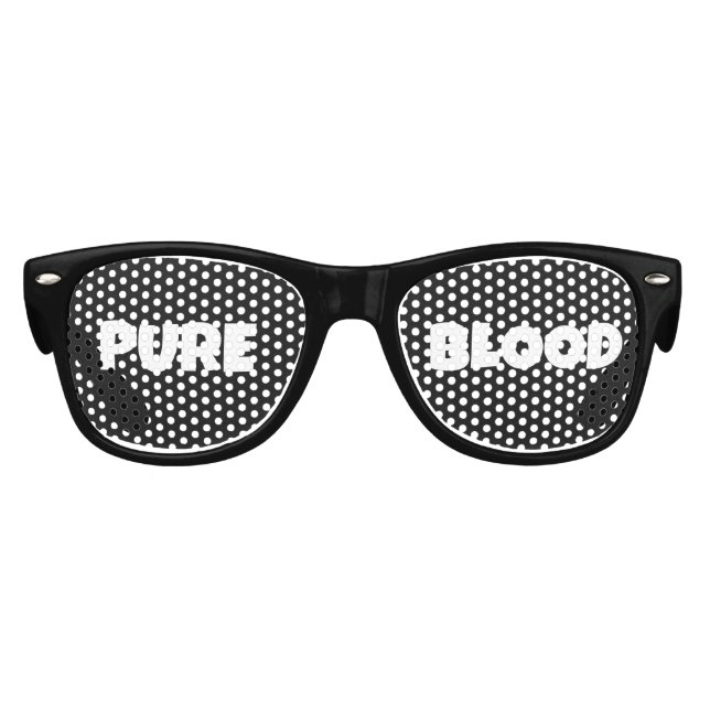 PURE BLOOD PARTY FUNGLASSES Sunglasses (Front)