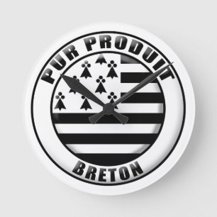 Pure Brittany produces Round Clock