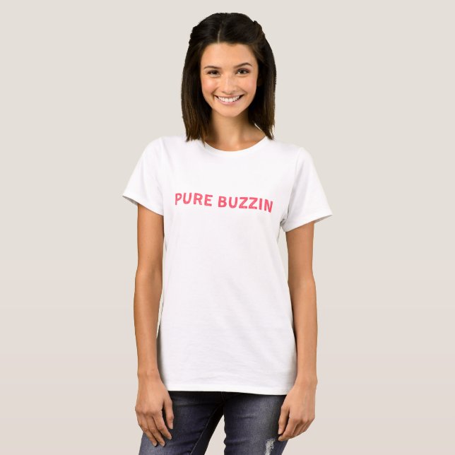 Pure Buzzin: Vibrant Scottish T-Shirt  (Front Full)