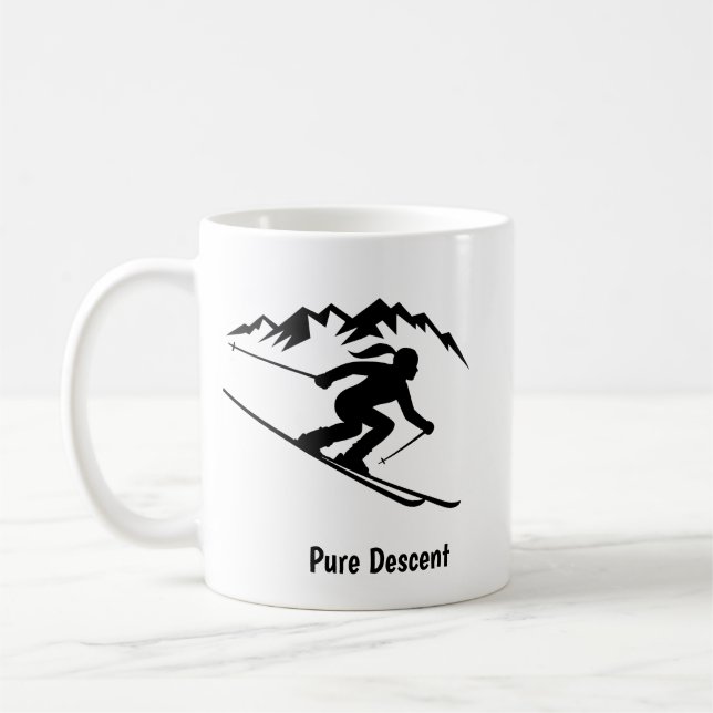 "Pure Descent" Coffee Mug (Left)