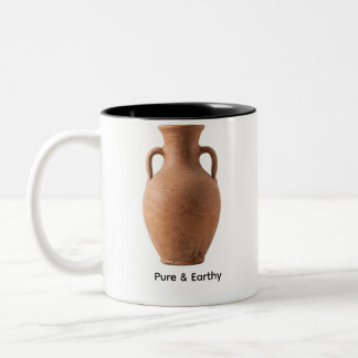 Pure & Earthy Pottery Mug, Rustic Coffee Cup