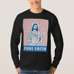 Pure Faith Jesus Christ Church Religion Catholic T-Shirt