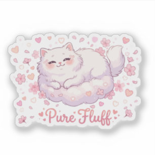 Pure Fluff Cute Kawaii Cat