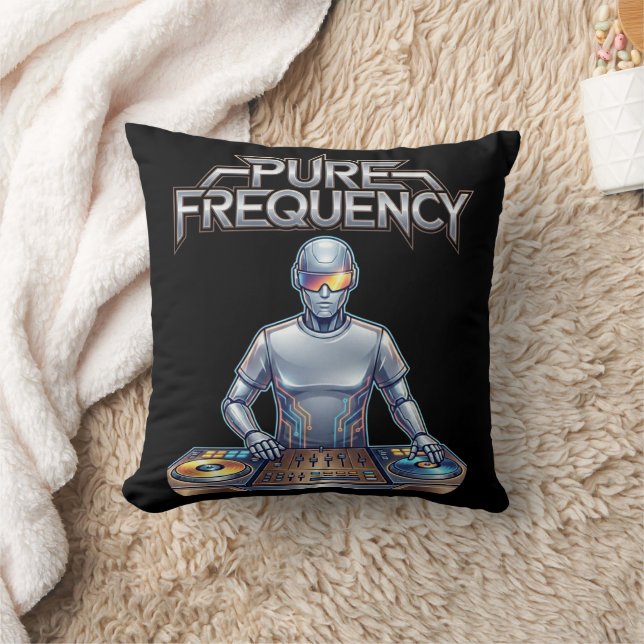 Pure Frequency – Electronic Music Art Cushion (Blanket)