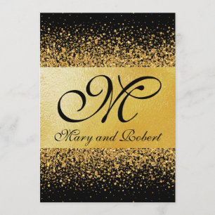 Pure Gold Elegance Invitation