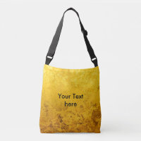 PURE GOLD LEAF Pattern + your text / photo