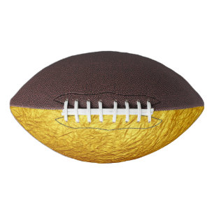 PURE GOLD PAPER Pattern + your text / photo Football