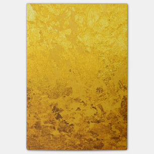 PURE GOLD pattern / gold leaf Post-it Notes