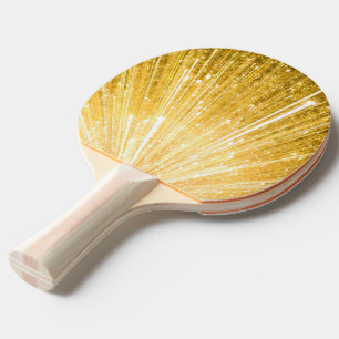 PURE GOLD pattern / golden shower Ping Pong Paddle