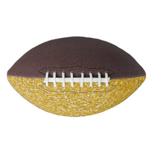 PURE GOLD Splatter Pattern + your text / photo Football