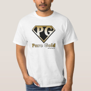 Pure Gold with text T-Shirt