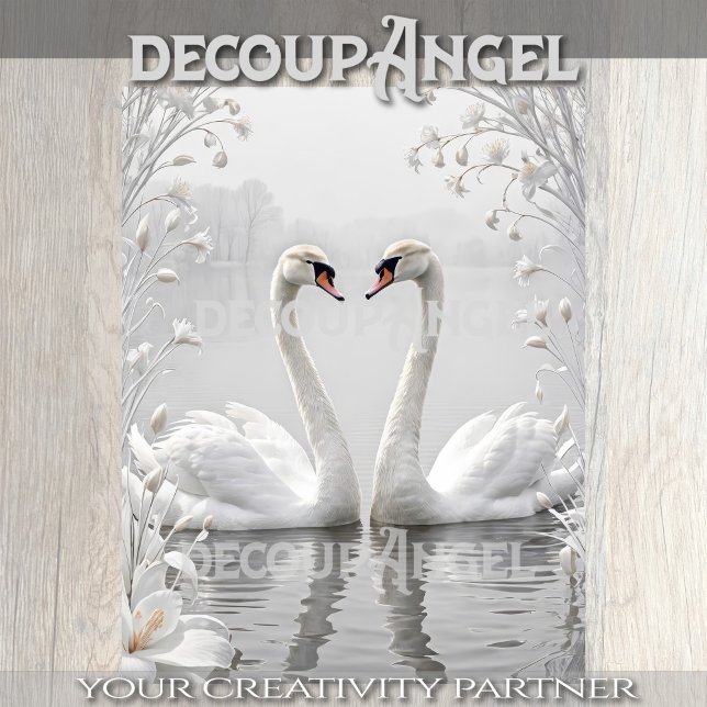 Pure Grace on Quite Waters - Decoupage - Tissue Paper (Creator Uploaded)