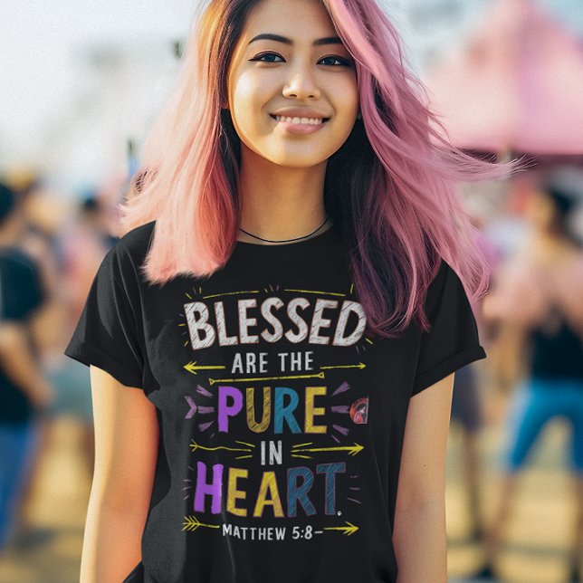Pure Heart Blessings T-Shirt (Creator Uploaded)