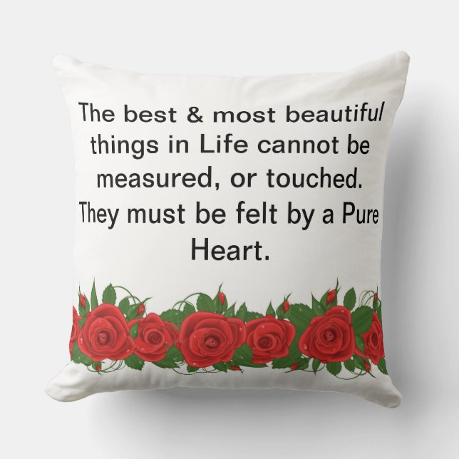 Pure Heart Cushion (Front)