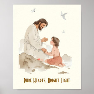 Pure Hearts Bright Light  Poster
