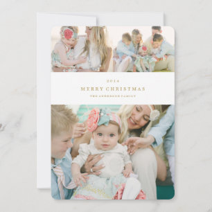 Pure   Holiday Photo Card