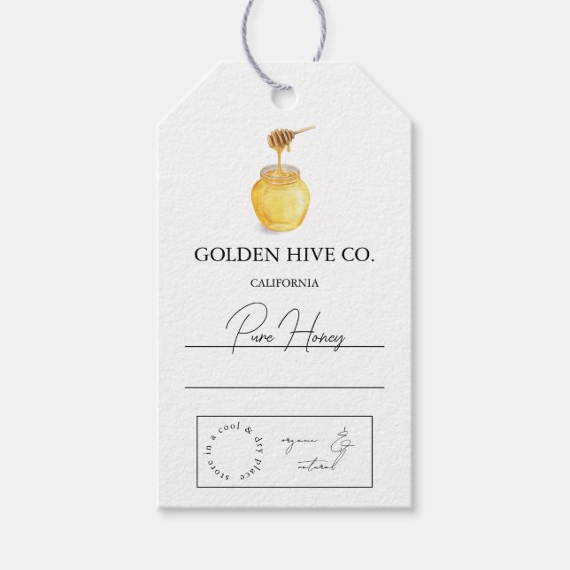 Pure Honey Hang Tag (Front)