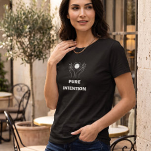 Pure Intention Spiritual Manifestation Crystal T-Shirt