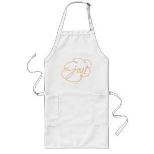 pure JOY - Bold CloudS - O Long Apron