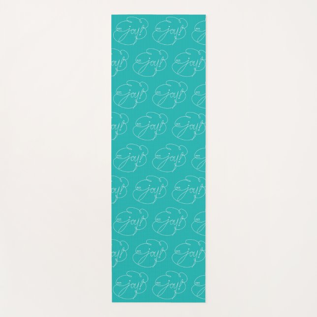 pure JOY - Bold CloudS - W Yoga Mat (Front)