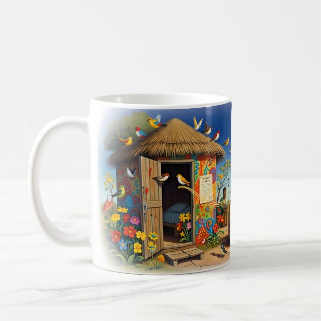 Pure Joy Community Music Mango Tree Life Mug (Left)
